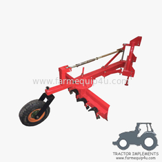 China HDGBRW - Tractor 3point Hitch Grader Blade With Rippers With Rear Support Wheel ;Heavy Duty Ripper Grader Blade For Farm supplier