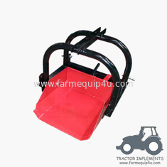 China DSCP24/30 - Farm Equipment Tractor 3pt Dirt Scoop 24&quot;And 30&quot; Wth Manual Tipper, Tractor 3 Point Implements Trip Scoop supplier