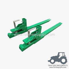 China CPF - Clamp On Bucket Pallet Forks For Skid Steer And Tractors; Farm implements fork pallet clamp on bucket supplier