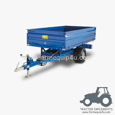 China 1T2W - Off Road Hydraulic Dump Trailer 1.0ton; Single Axle Farm Tipping Trailer;Tractor Hydraulic Dump Trailer supplier