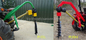 tractor 3point hitch post hole digger with different sizes Augers available supplier