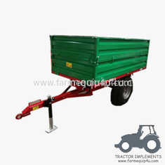 China Double Panels -Off Road Hydraulic Dump Trailer 1.5ton; Tractor Trailer For Hobby Farm supplier