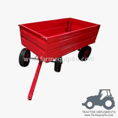 China 4WCART-  4Wheel 17cubic. Utility Cart Trailers; Doule Axle Atv Trailer; Trailer For Garden Transport;Farm Machinery supplier