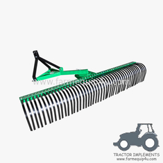 China LR - Farm Implements Tractor 3-Point Mounted Landscape Raker; Tractor Attachment Stick Rake supplier