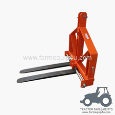 China PF900  - 900kgs Loading  3 Point Pallet Forks ; Tractor Fork Pallet For Farm Transport And Moving supplier