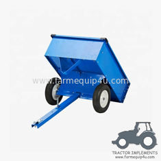 China WCART- 2Wheel 9.9cubic. Utility Cart Trailers -Foldable Garden Trailer With Bolted Box supplier