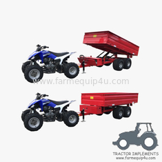 China 2T4WM/3T4WM/4T4WM - ATV Dump Trailer With Hydraulic Power Unit For Farm Transporting supplier