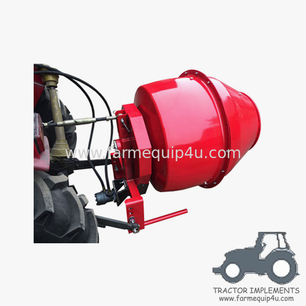 5CM2 Tractor Mounted 3point Cement Mixer With Hydraulic Motor; Construction Machinery Tractor