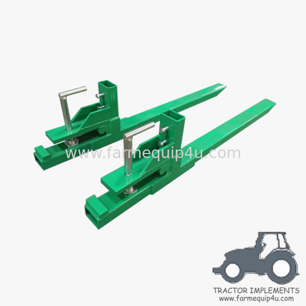 CPF Clamp On Bucket Pallet Forks For Skid Steer And Tractors; Farm implements fork pallet