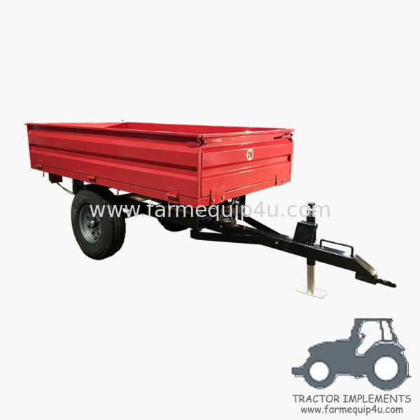 1.5T2W Off Road Hydraulic Dump Trailer 1.0ton; Single Axle Farm