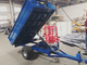 1T2W - Off Road Hydraulic Dump Trailer 1.0ton; Single Axle Farm Tipping Trailer;Tractor Hydraulic Dump Trailer supplier
