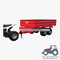 2TR4WM - Euro style Off-road hydraulic dump trailer with power unit 2Ton supplier