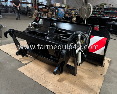 Tractor Front Euro Hitch Mounted Snow Blade Snow Pusher proveedor