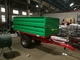 Double Panels -Off Road Hydraulic Dump Trailer 1.5ton; Tractor Trailer For Hobby Farm supplier