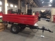 Single Axle Tractor Trailer ,Farm Hydraulic Dump Trailer ;2 Wheel Box Tipper Trailer For Farm Transporting supplier