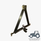 HM-6 - Tractor 3point Triangle Hitch Move For Atv Attached Implement, CAT.1 Hitch Move For Dump Trailer; supplier