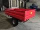 1.5T2W - Off Road Hydraulic Dump Trailer 1.0ton; Single Axle Farm Tipping Trailer;Tractor Hydraulic Dump Trailer supplier